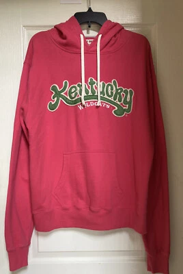 Sudadera con capucha bordada con asiento de pájaro gato de la Universidad de Kentucky Wildcats para mujer talla grande nueva sin etiquetas Foto 1 de 4