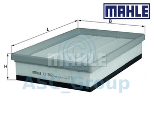 MAHLE Luftfilter Einsatz OEM Qualität Ersatz (Motoraufnahme) LX 2060 - Bild 1 von 1