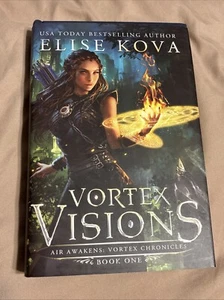 Elise Kova, Vortex Visions, FaeCrate Ltd. Ed., HC, SIGNED Rare HTF - Picture 1 of 4