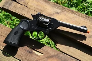 Webley MK IV Service Model Revolver - Indiana Jones - Non-Firing Denix Replica - Picture 1 of 12