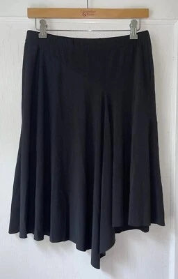 Falda asimétrica tejida elástica Michael Kors negra talla M bruja gótica Y2k Foto 1 de 4