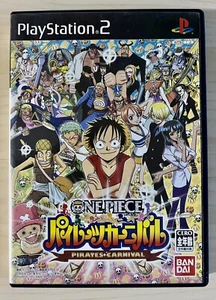One Piece Pirates' Carnival Retro Game Japanese Ver for PS2 Console Bandai Anime - Picture 1 of 12