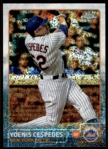 2015 Topps Update Chrome #US155 Yoenis Cespedes Speckle Refractor - Bild 1 von 2