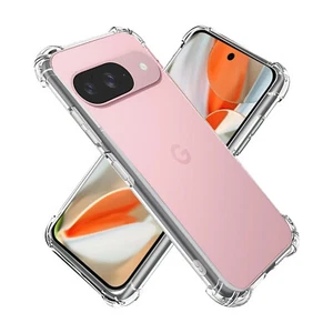 For Google Pixel 9 Silicone TPU Silicone Gel Bumper Phone Cover Case - Picture 1 of 48
