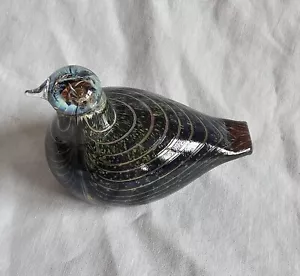 Firmato Iittala Vetro Bird Oiva Toikka Nuutajarvi con lama autentica - Foto 1 di 8