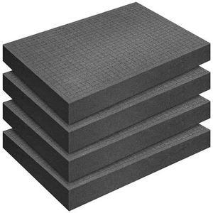 4 Pezzi Pick and Pluck Foam - 16 x 12 x 2 Pollici Pick Apart Inserto in Schiuma - Pick Pre... - Foto 1 di 6