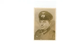 Ansichtskarte Foto eines unbekannten Soldaten Offiziers /23 - Picture 1 of 1