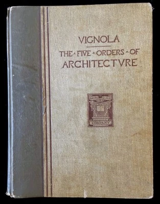 1891 - TRATADO SOBRE ARQUITECTURA, O ESTUDIO DE LAS CINCO ÓRDENES - 72 PLACAS Foto 1 de 4