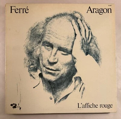 FERRE / ARAGON – L'AFFICHE ROUGE - BA-215 BARCLAY VINYL LP BLACK - VG+ - A14 Foto 1 de 2
