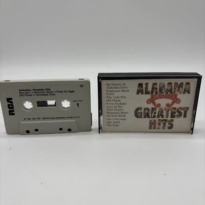 Alabama - Greatest Hits - RCA – AHK1-7170 country Cassette Tape, Album - Picture 1 of 5
