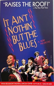 It Ain't Nothin' but the Blues - Tarjeta ventana Broadway 1997 - Charles Bevel - Imagen 1 de 1