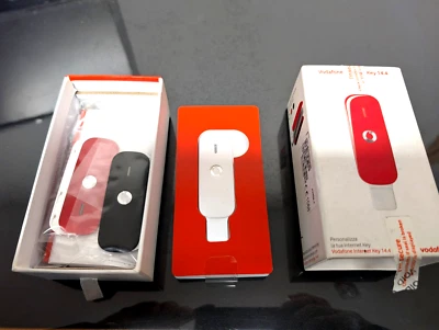 Vintage Vodafone Internet Key HUAWEI K3806 3G 14.4 Mbs Chiavetta Modem USB - Immagine 1 di 3