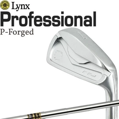 Lynx Golf Japan Professional P Forged Iron Set #5,6,7,8,9,Pw Dynamic Gold S200 - Image 1 of 4