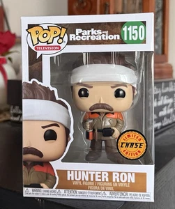 CHASE Funko Pop!: HUNTER RON (Bandaged) #1150 Parks & Recreation w/Protector - Picture 1 of 6