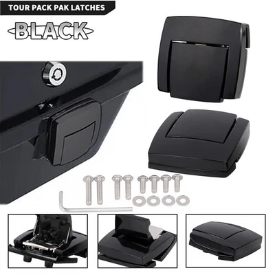 Tour Pack Pak Latches For Harley Ultra Classic Electra Glide Road King FLH 80-13 Foto 1 de 4