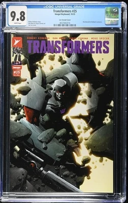 ТРАНСФОРМЕРЫ NO25 CGC 9.8 Jae Lee СЕКРЕТНЫЙ вариант Walmart ограниченное издание 750! NYCC 2025 - Изображение 1 из 2
