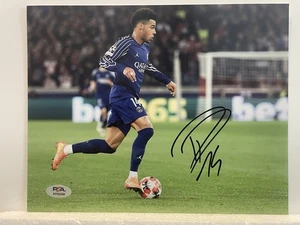Foto firmada por Désiré Doué 8x10 PSA/DNA PSG Desire Doue - Imagen 1 de 3