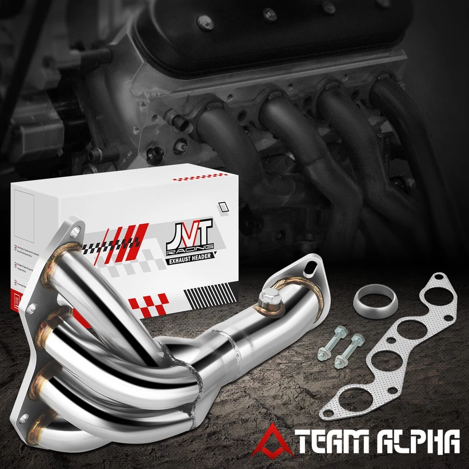 Colector de escape de cabezal corto de acero inoxidable para Honda Civic 4-1 2001-2005 Foto 1 de 4