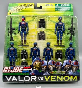 Gi Joe 2004 Valor vs VENOM COBRA INFANTRY FORCES 6er Pack TRU Exclusive Hasbro - Bild 1 von 2