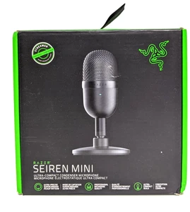 Razer Seiren Mini USB Condenser Microphone for Streaming and Gaming - Black - Picture 1 of 6