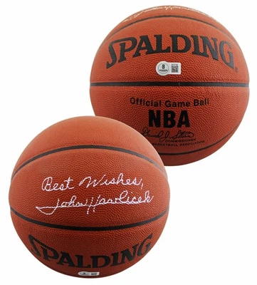 Celtics John Havlicek Signed Spalding Official NBA Game Basketball BAS #BT57796 - Image 1 of 4