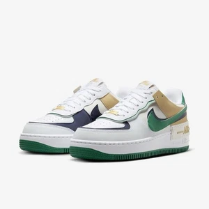 Nike Mujeres AF1 Sombra AF1 Blanco Malaquita Sésamo Mujeres Zapatos Informales DZ1847-102 - Imagen 1 de 8