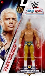 Cody Rhodes - WWE Main Event Series 159 - Figura de acción Mattel - Nueva - Imagen 1 de 5