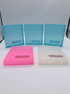 Official Nintendo NES Hard Plastic Clamshell Cartridge- Lot of 5 - Picture 1 of 4