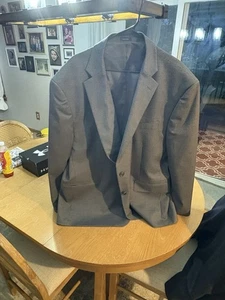 Joseph & Feiss Gold Sport Coat Blazer Suit Jacket 2 Button Single Vented 54R - Picture 1 of 6
