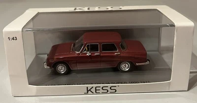 Kess 1/43 Alfa Romeo Nuova Giulia Super 1600 1975 Red Model Car - Image 1 of 4