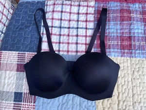 Ambrielle Size 34D Women's MultiWay Strapless Black Bra - Picture 1 of 3