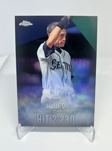 2016 TOPPS #I-4 ICHIRO ICHIRO CHROME REFRACTORS SEATTLE MARINERS - Picture 1 of 2