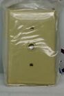 Leviton Pj11-I Lot Of (3) Ivory One Gang Telephone Wallplate **New In Bag**
