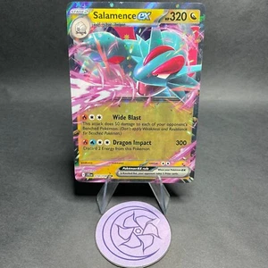 Salamence ex 114/159 - Sv09: Journey Together - Holo Doble Raro - Casi Nuevo - Imagen 1 de 6