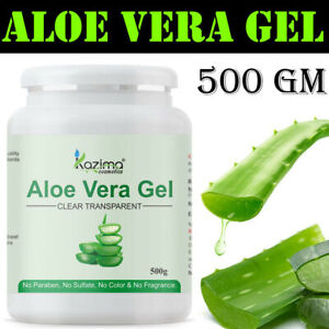 100% Pure Aloe Vera Gel  for Skin Face Acne Scars Hair Moisturizer Dark Circles