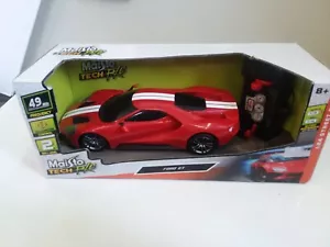 Maisto Tech R/C rojo Ford GT 1:24 Street Series 49 MHz frecuencia nuevo en caja - Imagen 1 de 5
