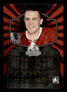 2013-14 ITG Lord Stanley's Mug #ARB2 Ralph Backstrom Canadiens Auto (ref 70281)