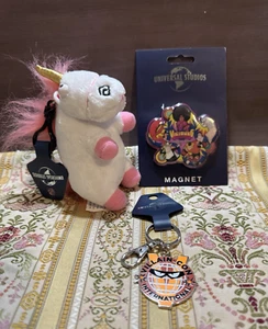 Despicable Me Villain-Con Globus Universal Studios Schlüsselanhänger Einhorn bösartig 6 SET - Bild 1 von 10