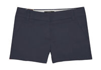 7" Dark Navy Cotton Stretch Chino Shorts NWT J.Crew Women's Size 8
