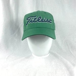 Titleist Golf Hat Mens Size M/L Green Stretch Cap Logo Solid A-Flex "See Notes" - Picture 1 of 6