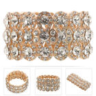  Bracelet bijoux de mariée pour femmes bracelets strass perle