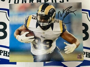 Malcolm Brown Signed/Autographed St. Louis Rams NFL 8x10 Photo NB Autographs COA - Picture 1 of 5
