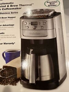 Cuisinart Grind & Brew Thermal 12-Cup Automatic Coffeemaker, DGB-900BC/C - NEW