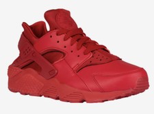 red huarache shoes