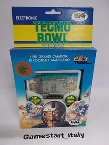 CONSOLE GIG TIGER - TECMO BOWL - 1991 - NUOVO ITA VERSION - Picture 1 of 6