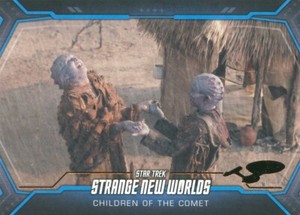 Star Trek Strange New Worlds Season 1 Gold Parallel base card number 12