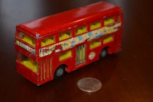 VINTAGE 1972 MATCHBOX LESNEY SUPERKINGS LONDONER BUS K-15 RED DOUBLEDECKER - Picture 1 of 5