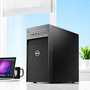 Dell Precision Intel 6-Core i7 64GB RAM 2TB m.2 SSD WiFi Windows 11 Pro 3630 - Picture 1 of 7