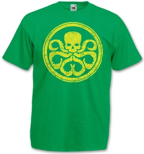 HYDRA VINTAGE LOGO I T-SHIRT - Nick Marvel Agent SHIELD Fury Comic Movie Shirt - Picture 1 of 2