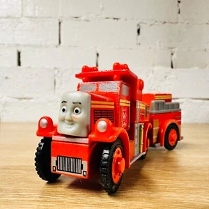 Flynn Fire Engine Truck - Thomas the Tank Engine & Friends Wooden Railway Trains - Picture 1 of 12